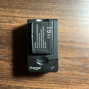 Camera charger and battery